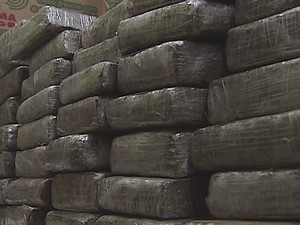 Droga seria distribuída na região do Leste de Minas (Foto: Reprodução / Inter TV dos Vales)
