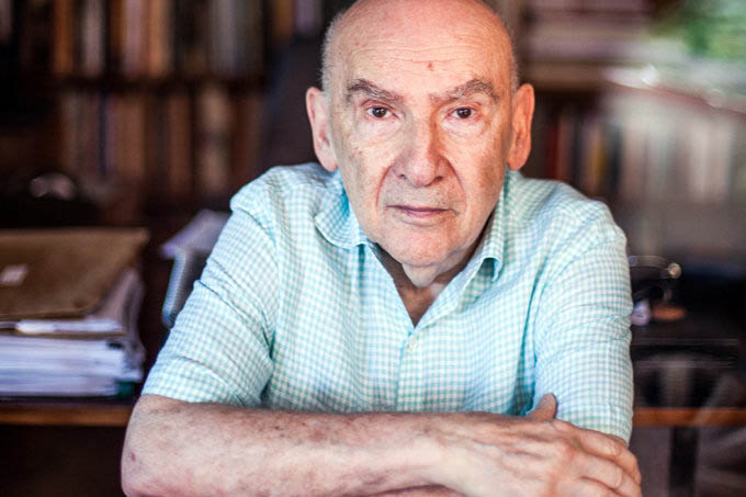 O historiador Boris Fausto: “Dilma está na corda bamba” (Raquel Cunha/Folhapress)