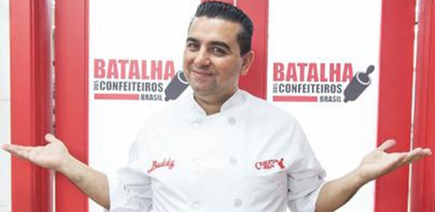 Buddy Valastro, o Cake Boss, no reality "A Batalha dos Confeiteiros", da Record