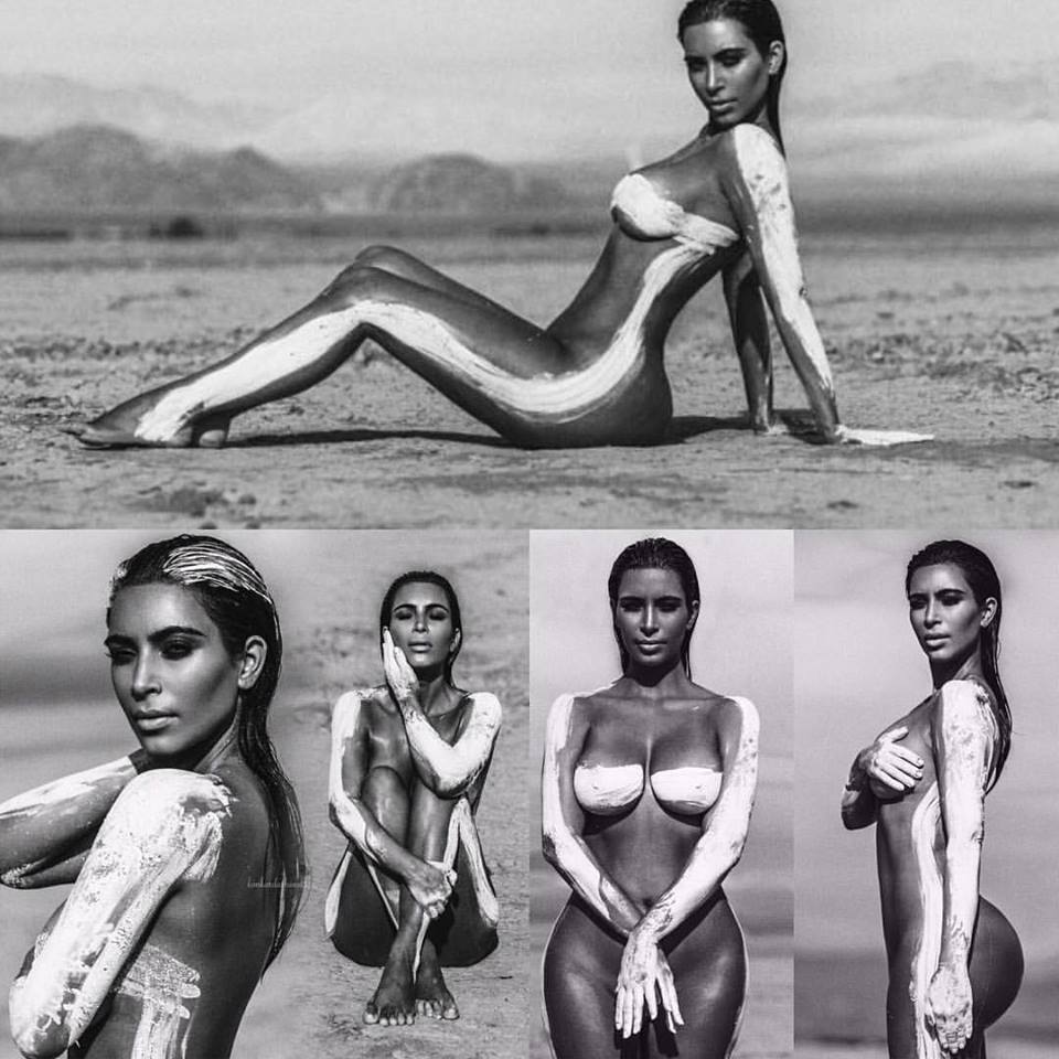 Socialite divulga fotos realizadas no deserto da Califórnia antes de engravidar de seu segundo filho