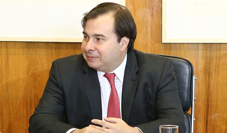 O presidente da Câmara dos Deputados, Rodrigo Maia (foto: ASCOM Câmara)